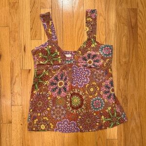 Momoni Women's Floral Top Size 6